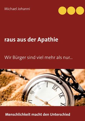 Buchumschlag neu raus aus der Apathie